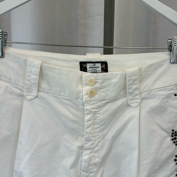 MASON’S Forte Dei Marmi Emily Short With Studs - Picture 3 of 7